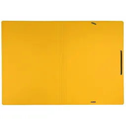 Leitz Recycle Card Folder with elastic bands, Yellow - Outer carton of 10