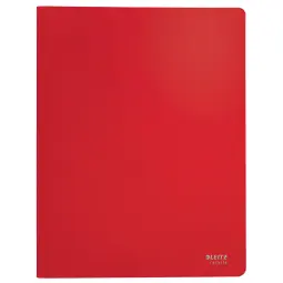 Leitz Recycle Display Book, Red - Outer carton of 10