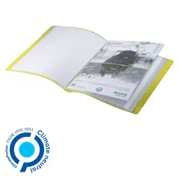 Leitz Recycle Display Book, Yellow - Outer carton of 10