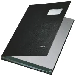 Leitz Signature Book. 10 dividers. Black