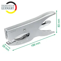 Leitz Stapling Office Pliers, Back Loader - Outer Carton of 5