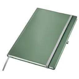 Leitz Style Notebook A4 ruled with hardcover 80 sheets. Celadon Green - Outer carton of 5