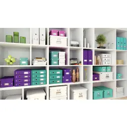 Leitz WOW 3 Drawer Cabinet - White