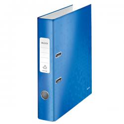 Leitz WOW  Spine Lever Arch File A4 50mm Metallic Blue Pack of 10