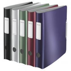 Leitz 180 degree Lever Arch File A4 Polypropylene 60mm Assorted Pack of 5