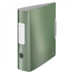 Leitz 180 degree Lever Arch File A4 Polypropylene 80mm Celadon Green Pack of 5