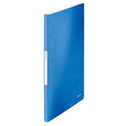 Leitz WOW Display Book Polypropylene 20 pockets A4 Blue Pack of 10