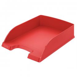 Leitz Plus Letter Tray Standard A4 Red Pack of 5