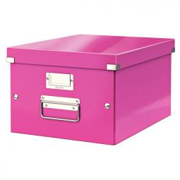 Leitz Click & Store A4 Storage Box Medium Pink