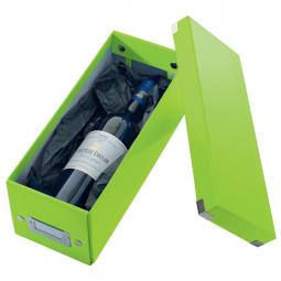 Leitz WOW Click & Store CD Storage Box With label holder Green