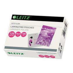 Leitz iLAM Laminating Pouches 95 x 65 mm 125 microns Glossy key card size Pack of 100