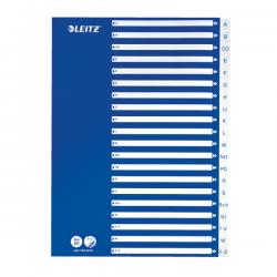 Leitz Polypropylene Dividers A to Z A4 White/Blue Pack of 10