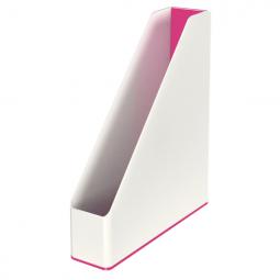 Leitz WOW Duo Colour Magazine File A4 Pink