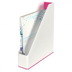 Leitz WOW Duo Colour Magazine File A4 Pink