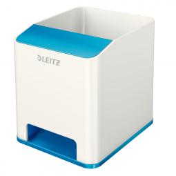 Leitz WOW Duo Colour Sound Pen Holder Blue