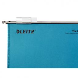 Leitz Ultimate Suspension File Label Holders Clear Pack of 25 X 20 Packs