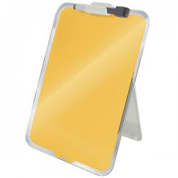 Leitz Cosy Glass Desktop Easel A4 Warm Yellow