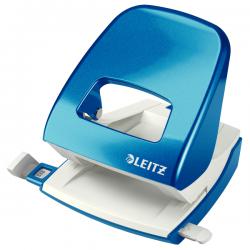 Leitz NeXXt WOW Hole Punch Blue Metallic 30 Sheets