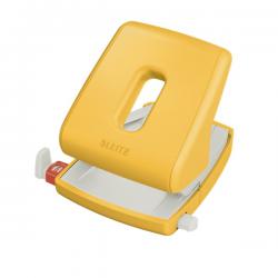 Leitz Cosy Hole Punch 2 hole punch 30 sheets Warm Yellow