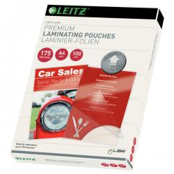 Leitz iLAM UDT Hot Laminating Pouches A4 175 microns Pack of 100