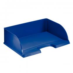 Leitz Plus Jumbo Landscape Letter Tray A4 Blue Pack of 4