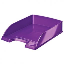 Leitz WOW Letter Tray Plus A4 Purple Pack of 5