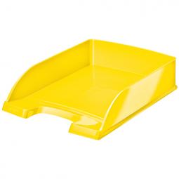 Leitz WOW Letter Tray Plus A4 Yellow Pack of 5