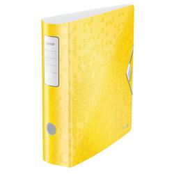 Leitz 180 degree Active WOW Lever Arch File A4 75mm Yellow Pack of 5