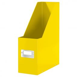 Leitz WOW Click & Store Magazine File Yellow