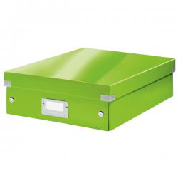 Leitz WOW Click & Store Medium Organiser Box Green