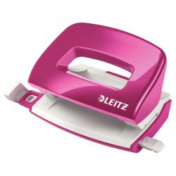 Leitz NeXXt WOW Metal Mini Hole Punch Metallic Pink