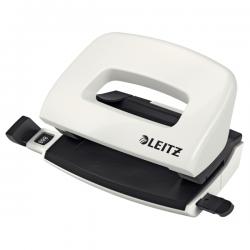 Leitz NeXXt WOW Metal Mini Hole Punch Pearl White