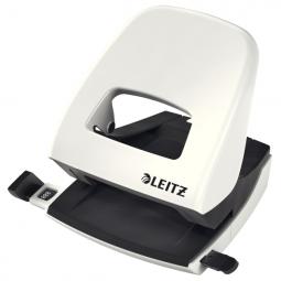 Leitz NeXXt WOW Metal Office Hole Punch Pearl White