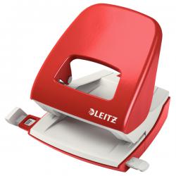 Leitz NeXXt Metal Office Hole Punch 30 sheets Red