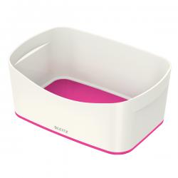 Leitz MyBox WOW Storage Tray White/pink Pack of 4