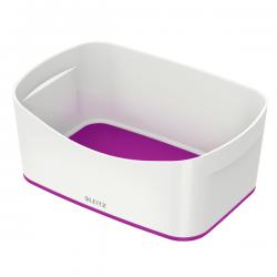 Leitz MyBox WOW Storage Tray White/purple Pack of 4