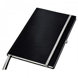 Leitz Style Notebook A4 ruled with hardcover 80 sheets Satin Black Pack of 5