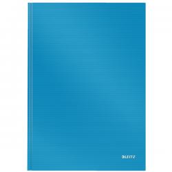 Leitz Solid Notebook A4 ruled with hardcover Casebound Light Blue Pack of 6