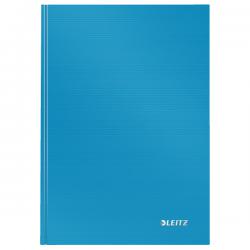 Leitz Solid Notebook A5 ruled with hardcover Casebound Light Blue Pack of 6