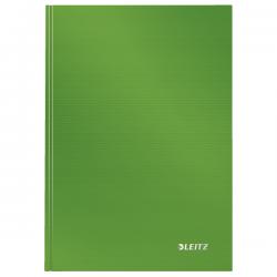 Leitz Solid Notebook A5 ruled with hardcover Casebound Light Green Pack of 6