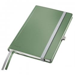 Leitz Style Notebook Hard Cover A5 ruled celadon green Pack of 5