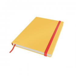 Leitz Cosy Notebook Soft Touch Ruled with Hardcover Warm Yellow