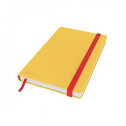 Leitz Cosy Notebook Soft Touch Ruled with Hardcover Warm Yellow