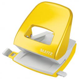 Leitz NeXXt WOW Metal Office Hole Punch 30 sheets Yellow