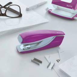 Leitz NeXXt WOW Metal Office Stapler 30 sheets Purple