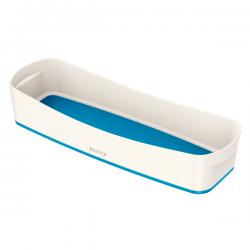 Leitz MyBox WOW Organiser Tray Long Storage White/blue Pack of 4