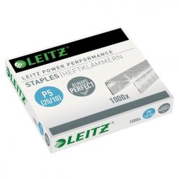 Leitz Power Performance P5 Staples 25/10 Pack of 1000 X 20 Packs