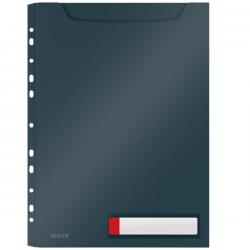 Leitz Cosy Privacy High Capacity Pocket File A4 Velvet Grey Pack of 12