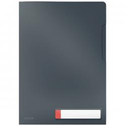 Leitz Cosy Privacy Folder A4 Velvet Grey Pack of 12