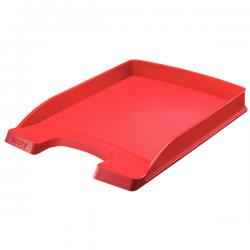 Leitz Plus A4 Slim Letter Tray Red Pack of 10